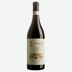 Вино G.D. Vajra Langhe Rosso красное сухое Италия, 0,75 л