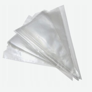 Пакет-конус для цветов, 30-35х40 см, 1 шт