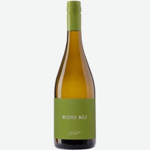 Вино Mucho Mas белое полусухое 12.5% 750мл, 750 мл