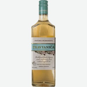 Ликер Travyanica десертный 38% 0.5л, 500 мл