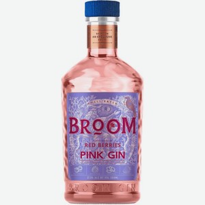 Джин Broom pink 37.5% 0.5л, 500 мл