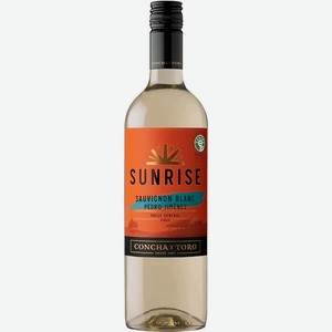 Вино Sunrise Sauvignon Blanc Pedro Jimenez белое полусухое 11.5% 0.75л, 750 мл