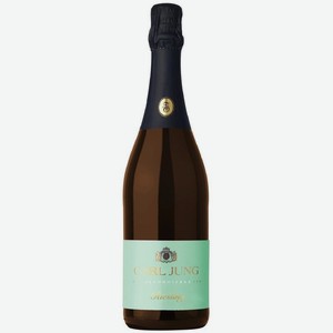 Вино игристое Carl Jung Mousseux Riesling безалкогольное 750мл, 750 мл