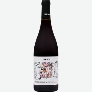 Вино TRESCA Nerello Mascalese сортовое красное сухое, 0.75л