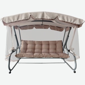 Качели 3-х местные GIARDINO CLUB 220х130х175см, Арт. YLX-4026A