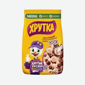 Завтрак Хрутка Дуо Шоколадные Шарики 200г