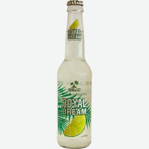 Напиток слабоалкогольный РЕЛАКС Роял Дрим ароматиз. газ. алк. 5,5% ст., Россия, 0.33 л