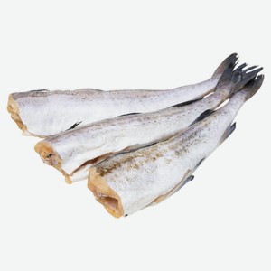 Минтай тушка потрошеный без головы, вес цена за 1 кг