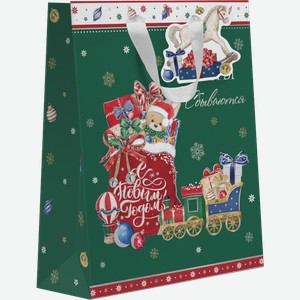 Пакет Пакетико Страна чудес матовая ламинация МА 23*18*10см