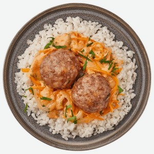 Ежики мясные с рисом Перекрёсток Select, 270г