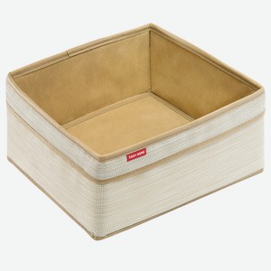 CH Корзина для хранения с ручками ВА-063, цвет: Бежевый
