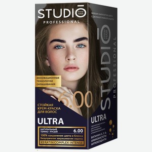 Краска д/волос Studio Professional 6.00 Натуральный темно-ру