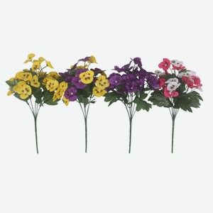 Букет искусственный Actuel Анютины глазки h 35 см, 1 шт в ассортименте