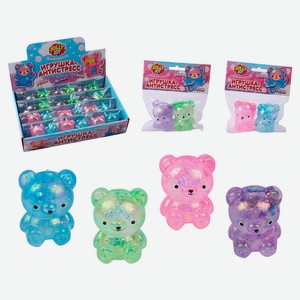 Игрушка-антистресс Jolly Jot Медведики 2 шт в упаковке, в ассортименте