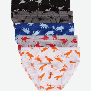 Трусы для мальчика INWIN Hit, белые, черные, темно-серые, темно-синие, серые, Арт. LUK003, 5шт