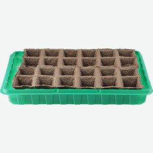 Набор для выращивания рассады GIARDINO CLUB с торфяными горшочками 5х5см 24шт, Арт. 64672