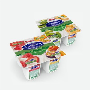 Продукт йогуртный АЛЬПЕНЛЕНД в ассортименте 95гр