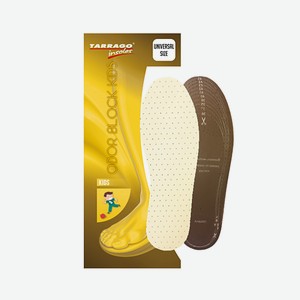 TARRAGO Детские стельки для обуви, латексные с активированным углем, Kids Odor Block