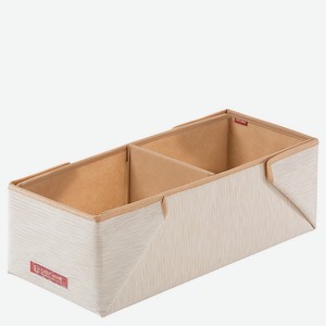 CH Ящик с отделениями Milky 22х50х18см PO-031, Бежевый