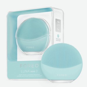 FOREO LUNA mini 3 Электрическая очищающая щеточка для лица для всех типов кожи, Голубой