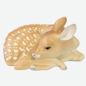 ИМПЕРАТОРСКИЙ ФАРФОРОВЫЙ ЗАВОД Скульптура  Олененок , 1 шт.