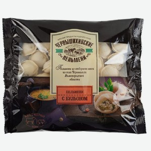 Пельмени С Бульоном Внутри Чернышихинские Пельмени 430г