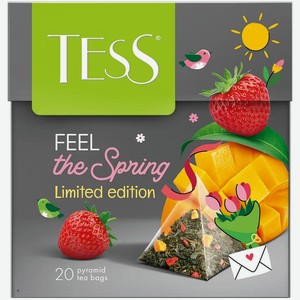 Чай зеленый Tess Fell the spring 20×1,8г 36г