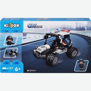 Конструктор KIBOX Полицейская машинка 11011, Китай