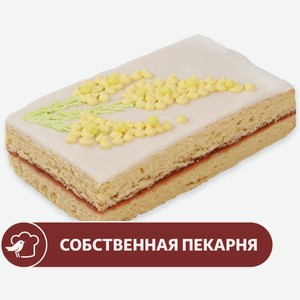 Печенье полоска АШАН Праздничная с начинкой, вес цена за 1 кг