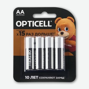 Батарейка Opticell AA 4шт., 4 шт