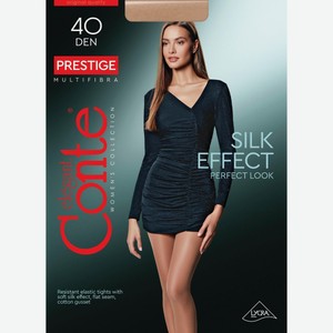 Колготки женские CONTE Prestige, 40 den bronz 3, Арт. 8С-45 СП