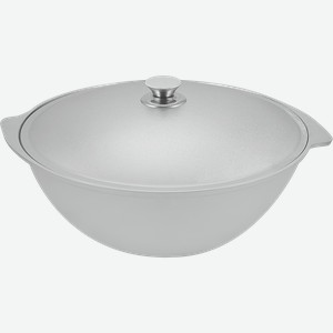 Казан для плова KUKMARA 8л, алюминиевый с крышкой, Арт. К85