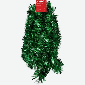 Мишура HOMECLUB с фольгой 200х11 см цв. в ассорт. JXT-014, Китай