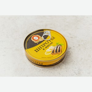Шпроты в масле из балтийской кильки, 160 г