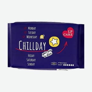 LP CARE Прокладки классические NIGHT Maxi 4