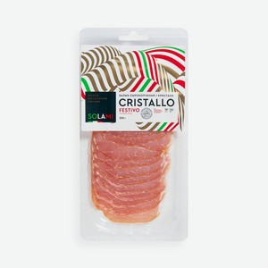 Балык с/к Кристалл нарезка 100г Солами