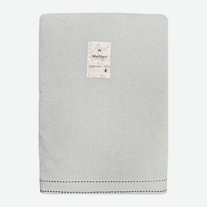 Махровое полотенце со строчкой 100*150см жаккард Wellfort