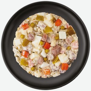 Салат Оливье с говядиной Перекрёсток Select, 180г