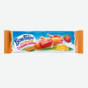 Лёд фруктовый Бон Пари Взрывной ураган с взрывной карамелью 29%, 54мл