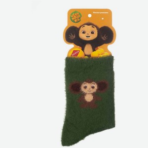 Носки детские махровые зелёные (14-16см) р23-25, 5 г