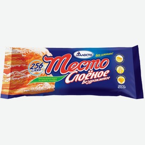 Тесто слоеное БЕЗ ХЛОПОТ Бездрожжевое 500г