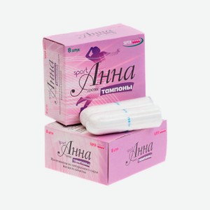 АННА Тампоны Люкс Спорт Super 8