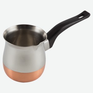 Турка стальная Mallony с медным дном 450мл