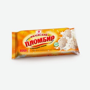 БЗМЖ Мороженое пломбир Филевский ванильн. с шоколад.крошкой
