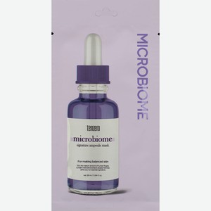 Маска д/лица Tenzero Балансирующая с пробиотиками тканевая с