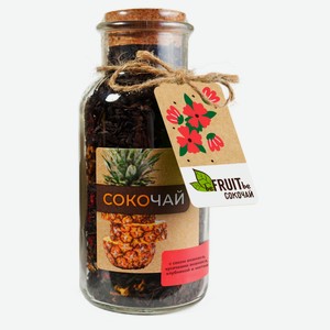 Чай черный beFRUITbe Сокочай ананас-клубника-мята, 130 г