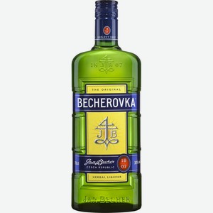 Ликер Becherovka десертный горький 38% 0.7л, 700 мл