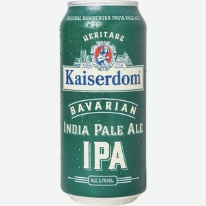 Пиво Kaiserdom India Pale Ale светлое фильтрованное 5.1% 440мл, 440 мл
