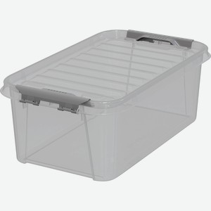 Ящик ПОЛИМЕРБЫТ Профи Комфорт, с крышкой, 7.8л, Арт. 437410000