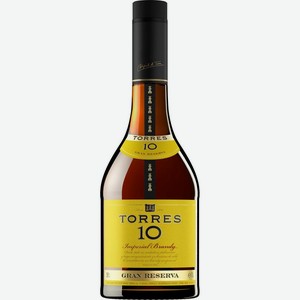 Бренди Torres 10 Gran Reserva 38% 700мл